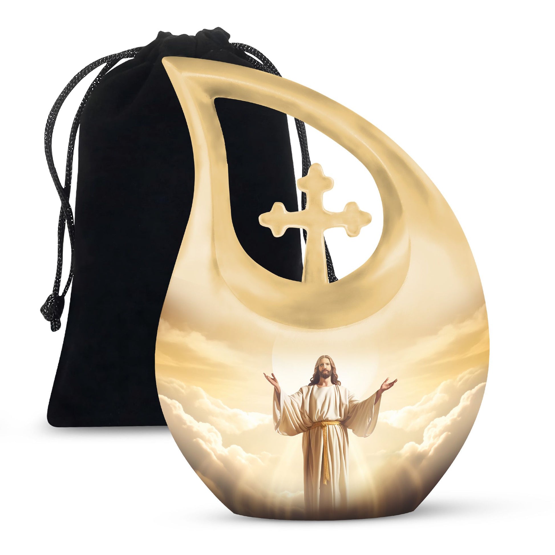 Jesus Christ Urn, 10-inch Extra Large Cremation Urn