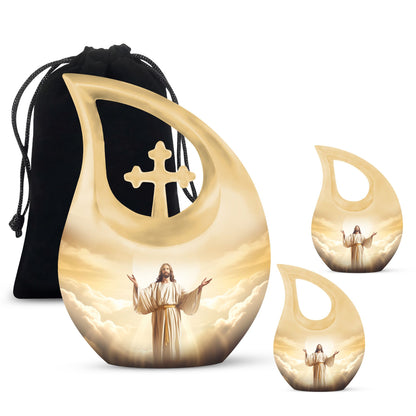 Jesus Christ Urn, 10-inch Extra Large Cremation Urn