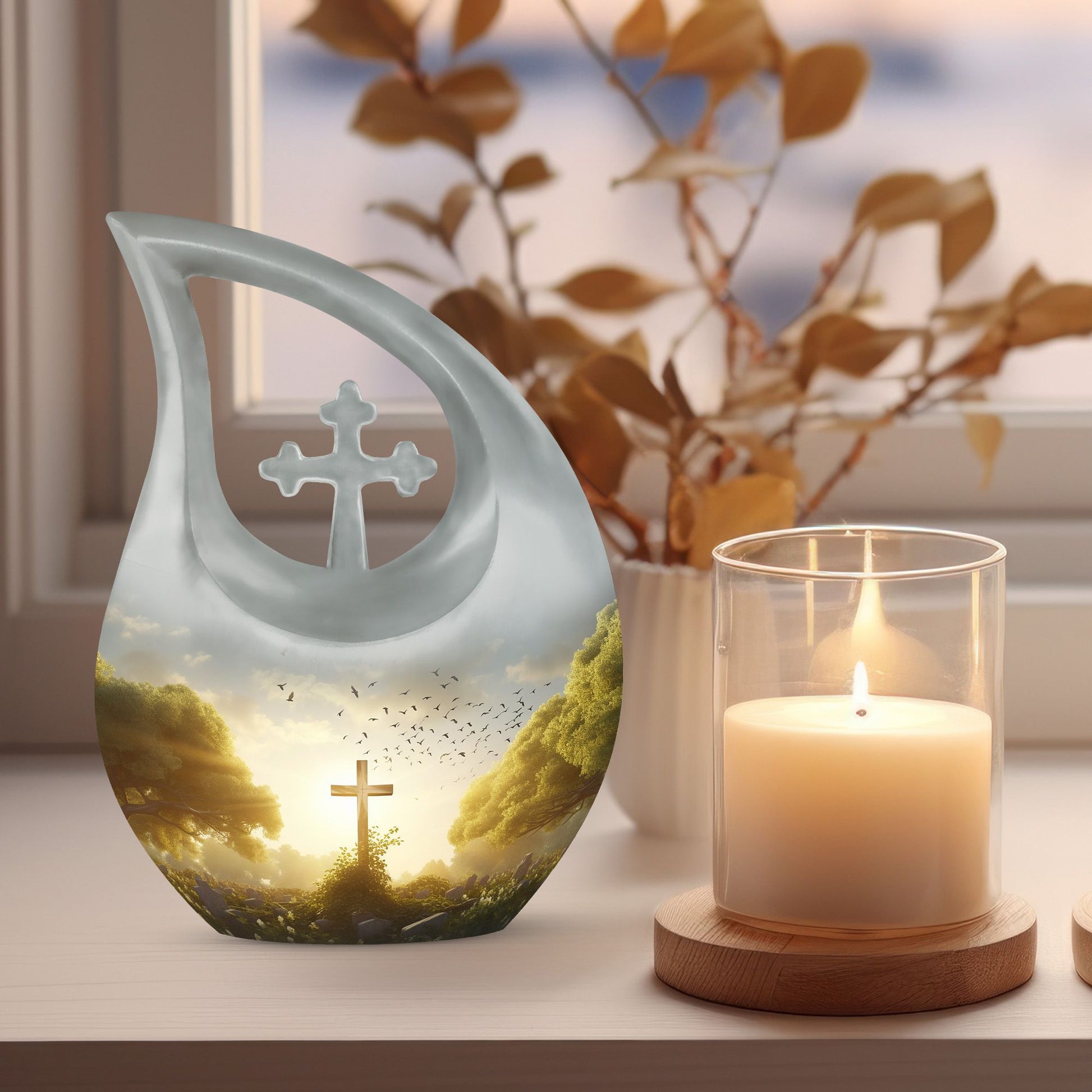 Memorial Urn for Human Ashes 