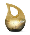 Extra Large Jesus Christ Urn in Cross Drop design, 