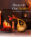 Extra Large Jesus Christ Urn in Cross Drop design, 