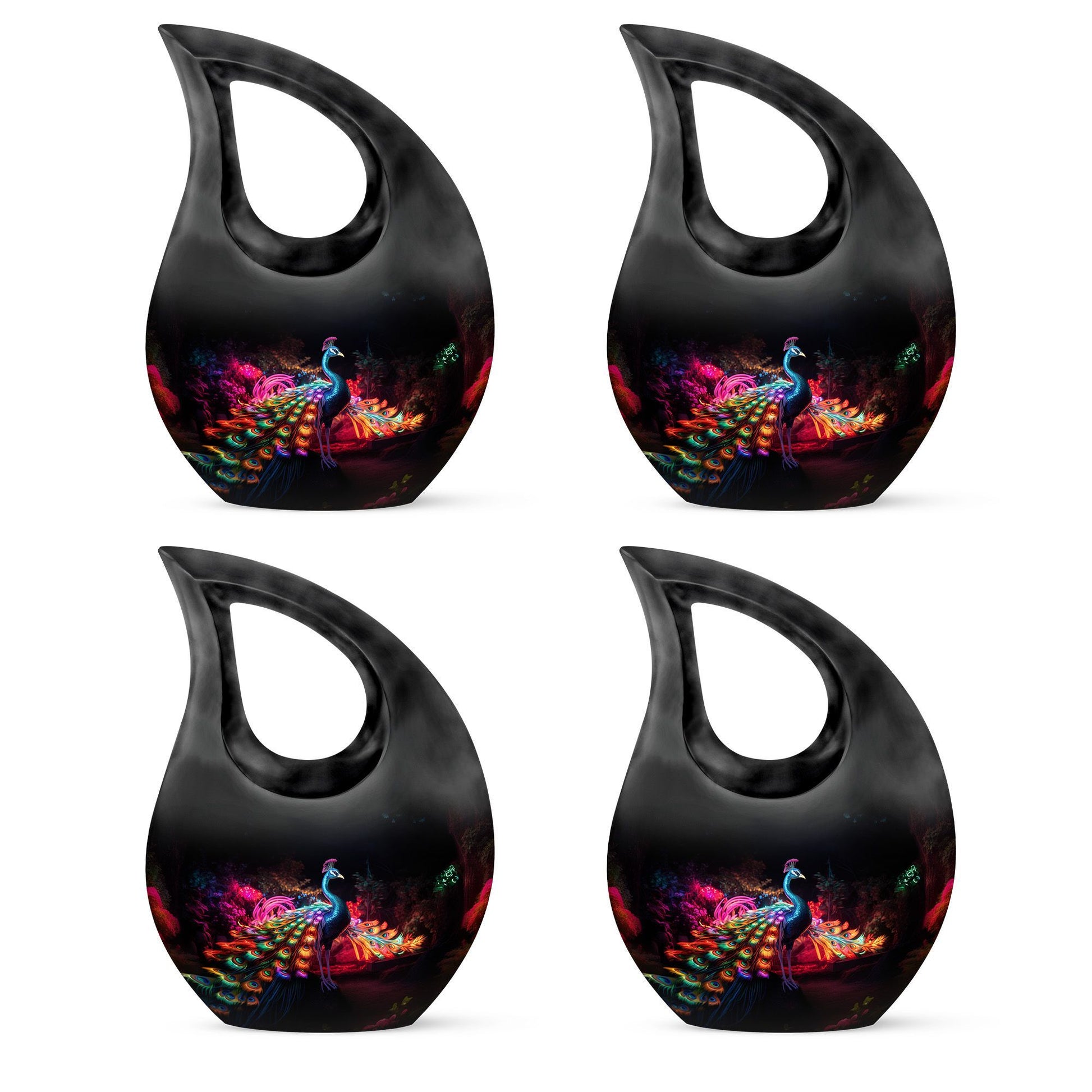 10-inch affordable Peacock themed cross drop 