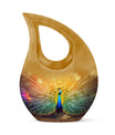 Peacock Urn