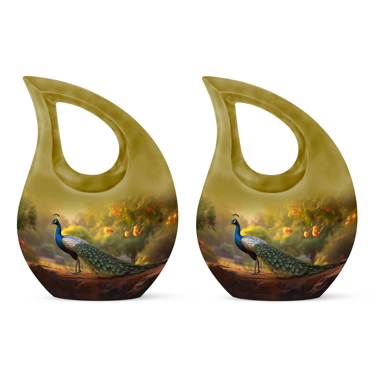 Peacock-designed Mini Urn