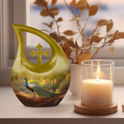 Peacock-designed Mini Urn