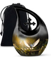 Dove Bird Cross Drop urn
