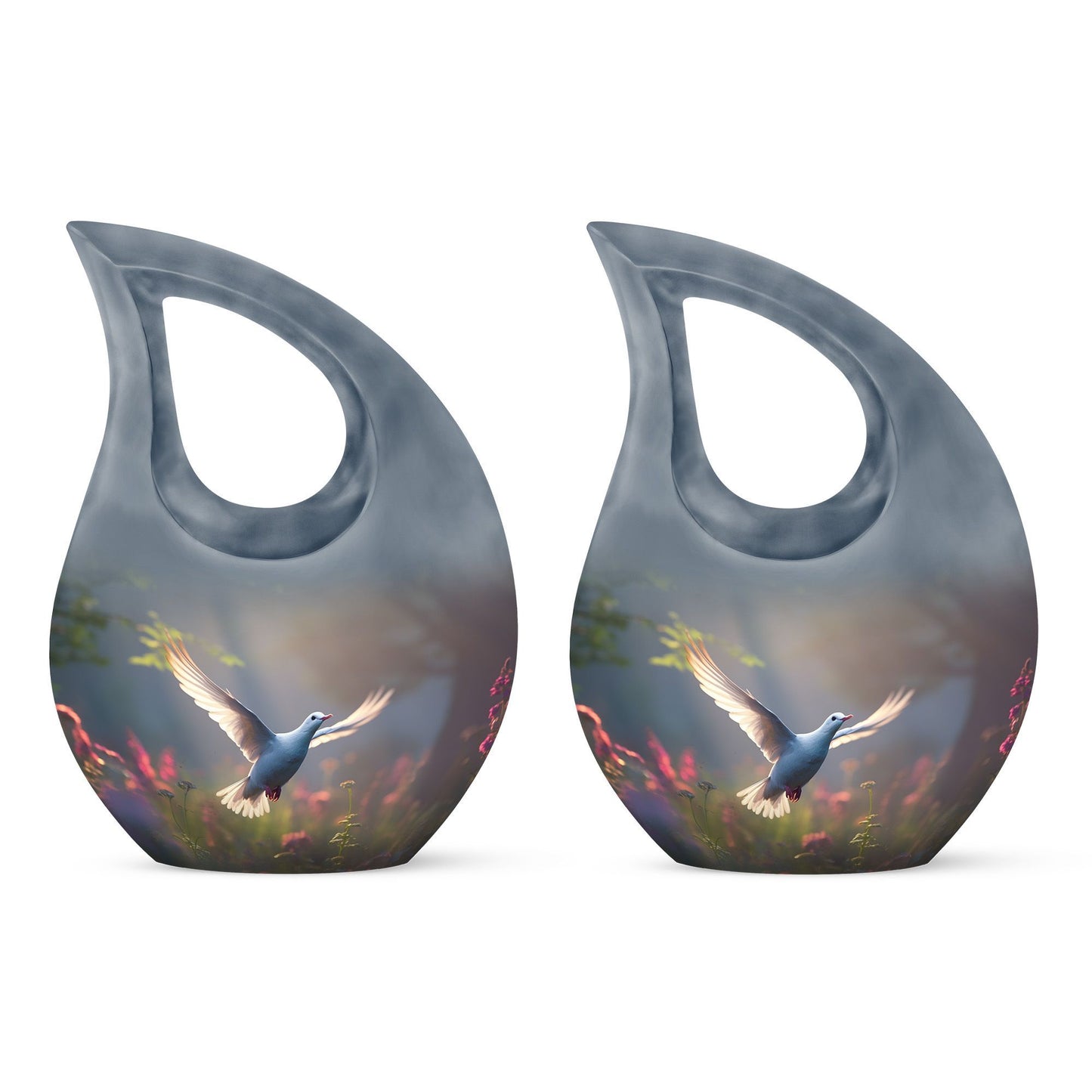 10 Inch Dove Bird Urn