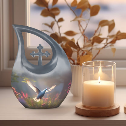 10 Inch Dove Bird Urn