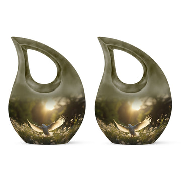 Small Urn Set of 2 -3