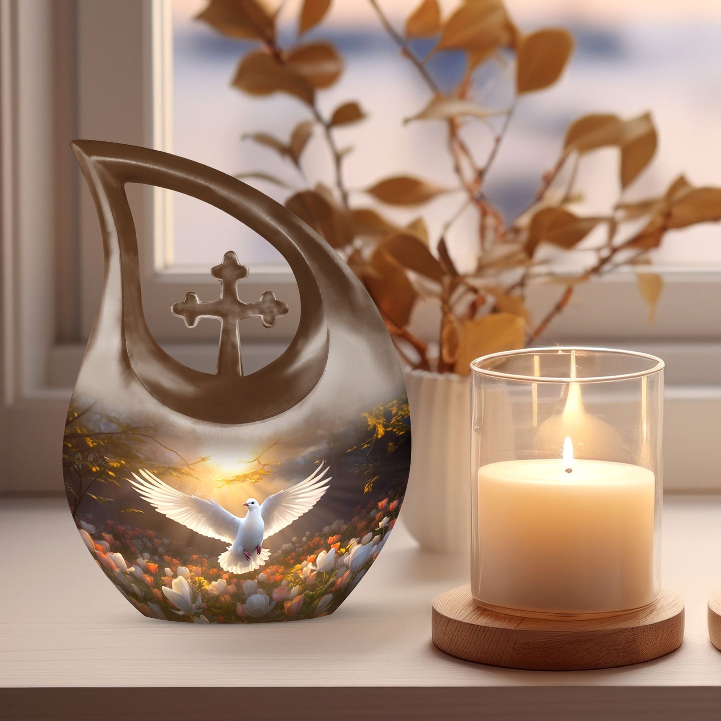 Dove Bird Urn