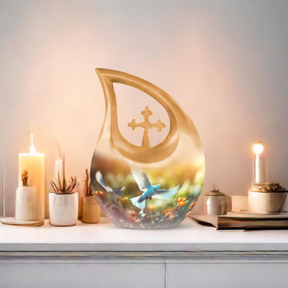 Dove Bird Urn 
