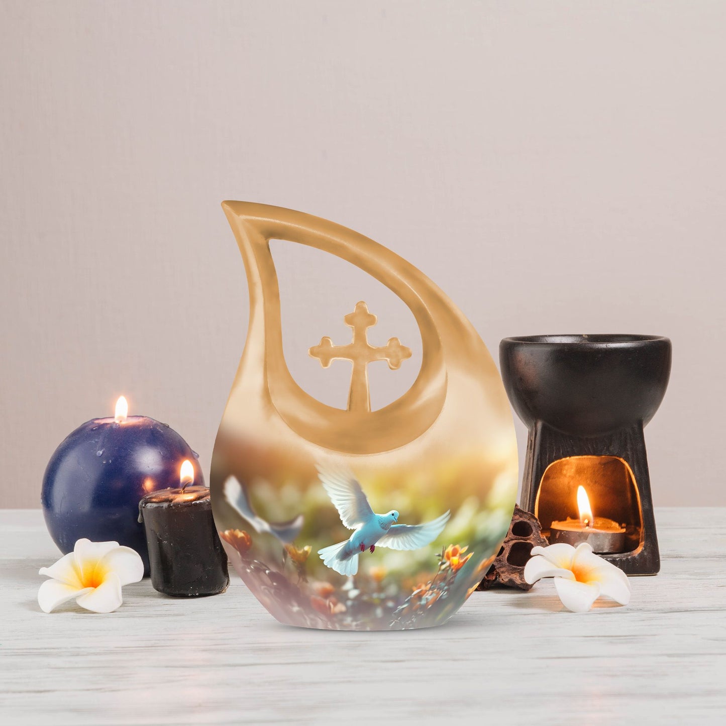 Dove Bird Urn 