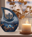 Bluebird Cremation Urn for Human Ashes - Memorial Urn for Mom or Dad