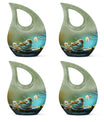 Spring Bird Cremation Urn for Human Ashes - Funeral Urns For Men & Women