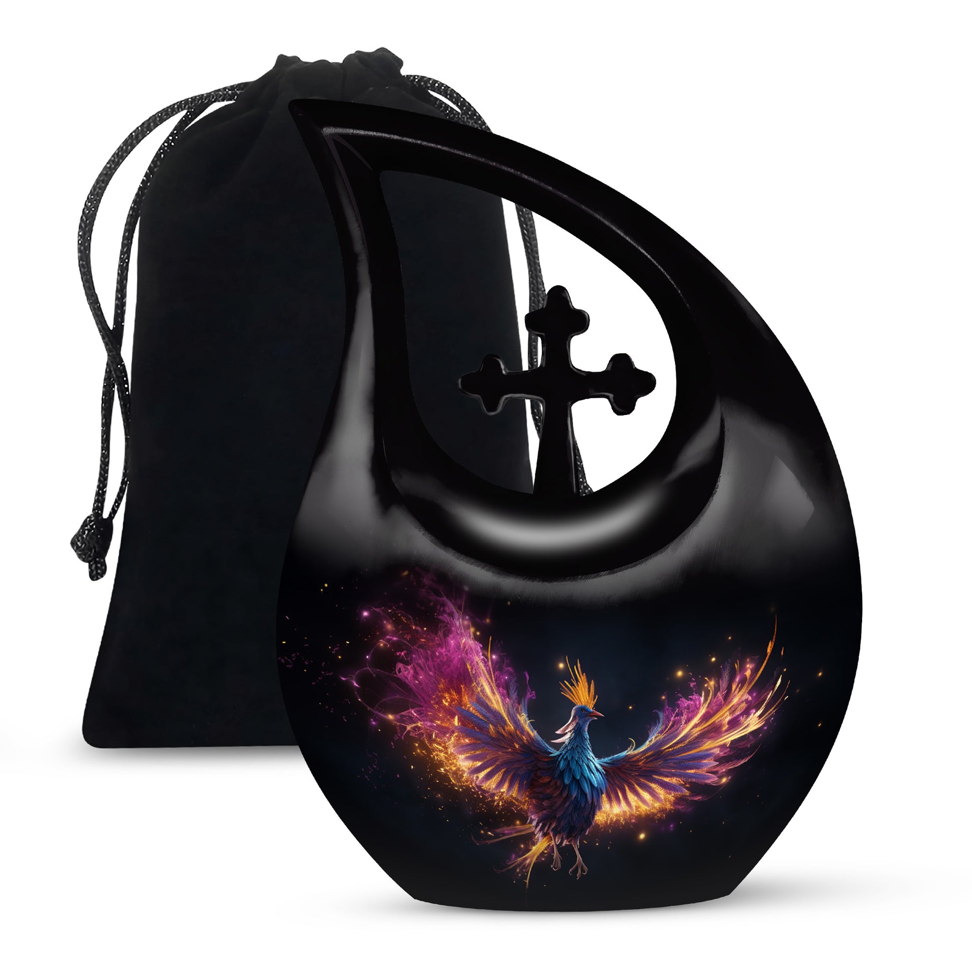 Unique Phoenix Urns for Men - Adult Cremation Ashes Urns for Dad