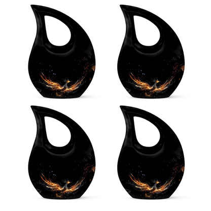 Phoenix Urn with Cross Drop design, Full Size