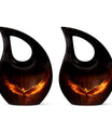 10 inch Phoenix Urn with Cross Drop design for burial, 