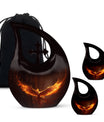 10 inch Phoenix Urn with Cross Drop design for burial, 