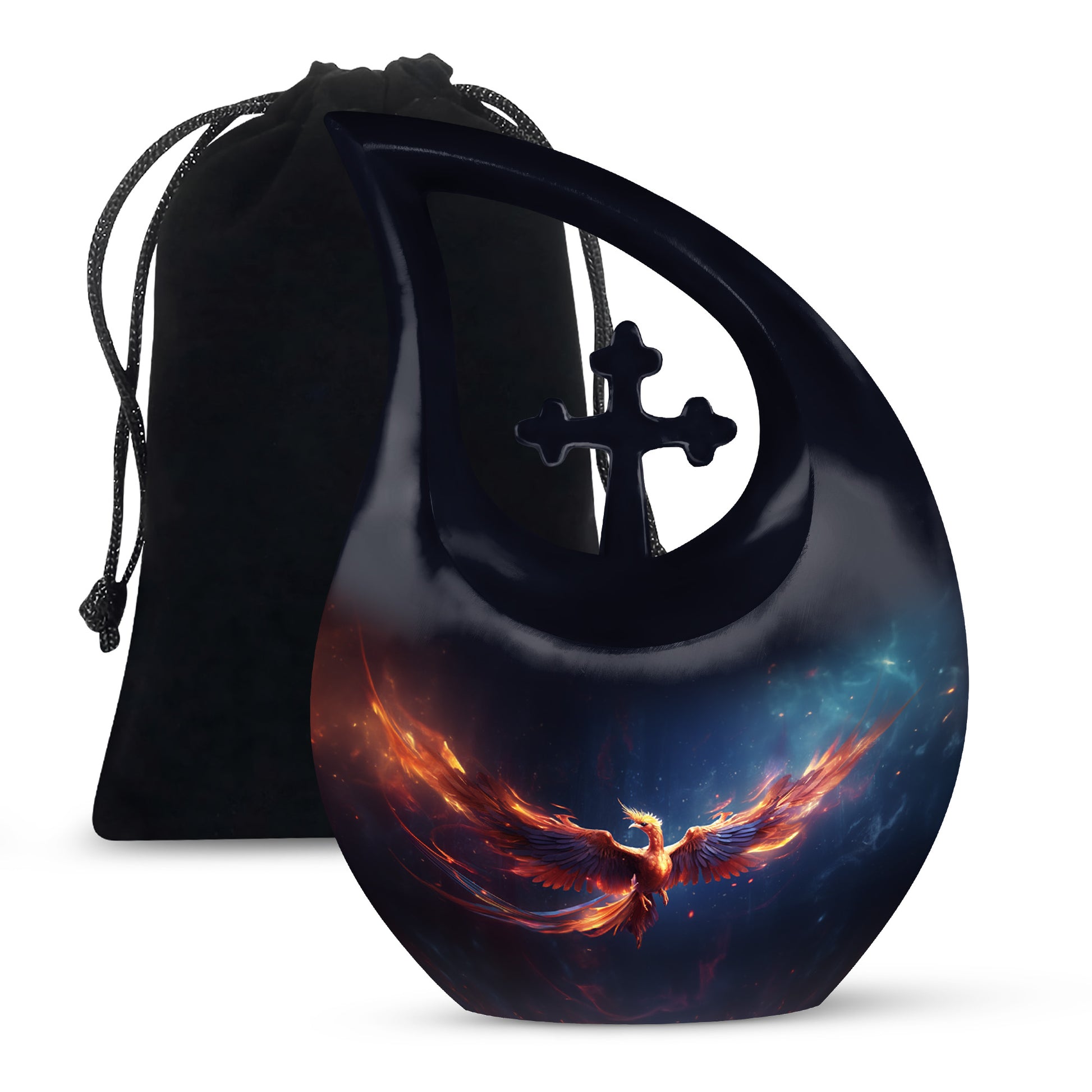 Beautiful Phoenix Urn for Human Ashes - Urns for Men & Women