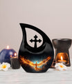 Phoenix Urn, a 10 inch Double Cremation Urn 