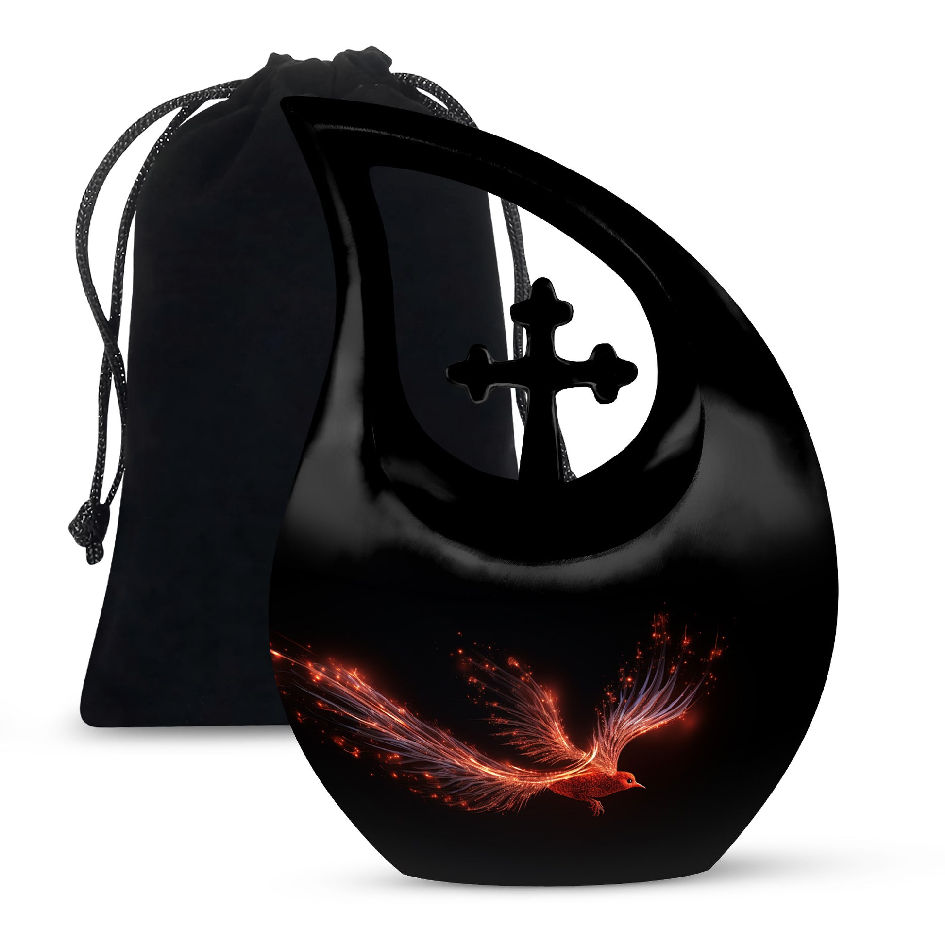 Unique Phoenix Memorial Urn for Men - Urns For Human Ashes