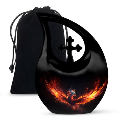 Phoenix Funeral Urn for Human Ashes - Cremation & Memorial Urn