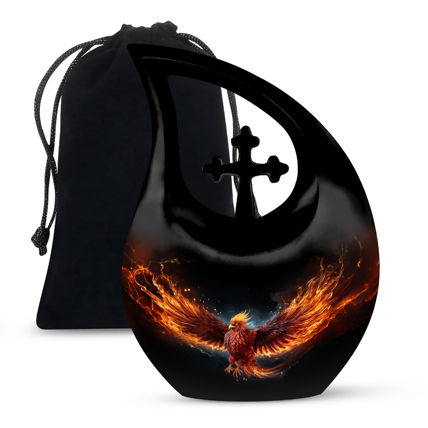 Elegant Phoenix Cremation Urn - Premium Urns for Human Ashes