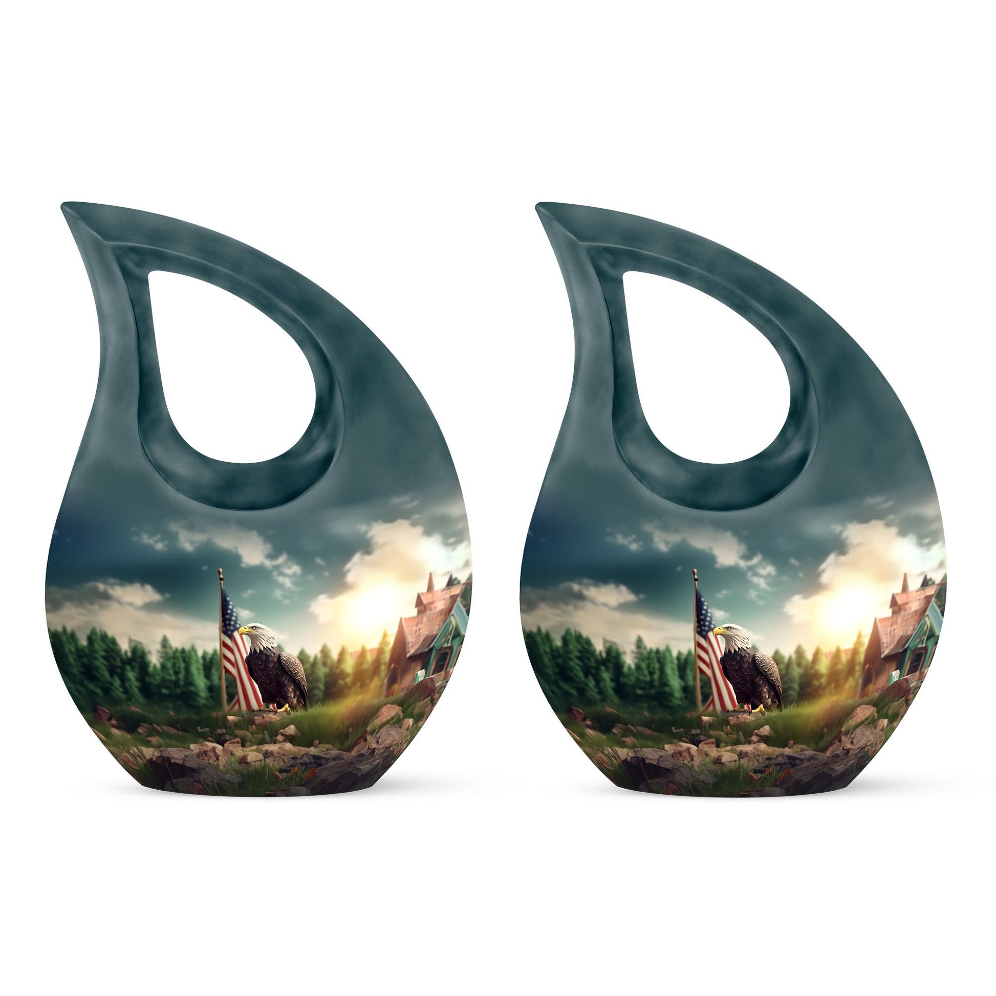 Eagle-themed, extra large 10-inch Cross Drop 