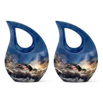 Small Urn Set of 2 -3