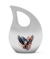 10-inch Eagle Urn with Cross Drop design, 