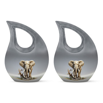 Small Urn Set of 2 -3
