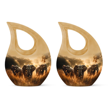 Small Urn Set of 2 -3