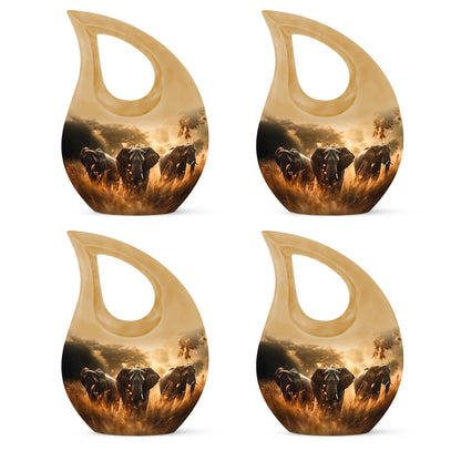 10-inch Elephant Theme Cross Drop Design
