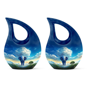 Small Urn Set of 2 -3