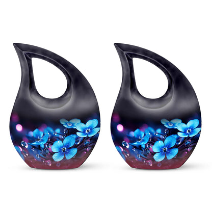 10-inch Flower Urn with Cross Drop design, suitable 