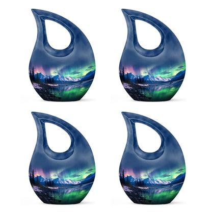 Aurora Urn in Cross Drop Design, Memorial