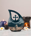 10-inch Cross Drop Astronaut Urn made 