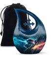 10-inch Astronaut Urn with Cross Drop design, comes 