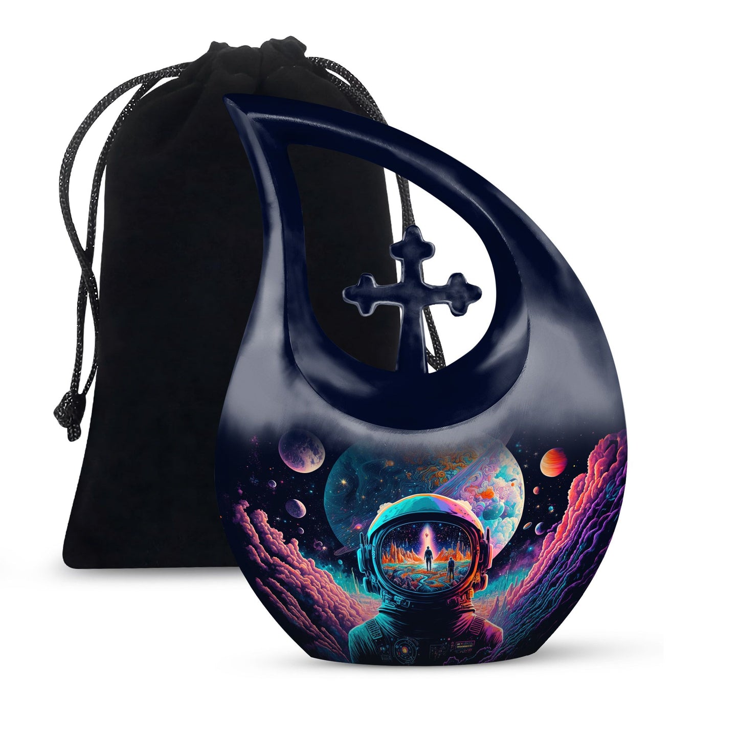 10-inch Astronaut themed Cross Drop design