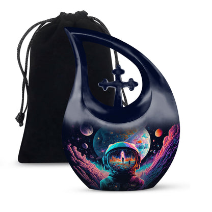 10-inch Astronaut themed Cross Drop design
