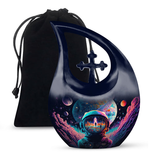 10-inch Astronaut themed Cross Drop design