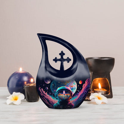 10-inch Astronaut themed Cross Drop design