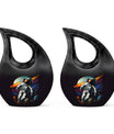 10-inch Astronaut urn featuring cross drop design, 