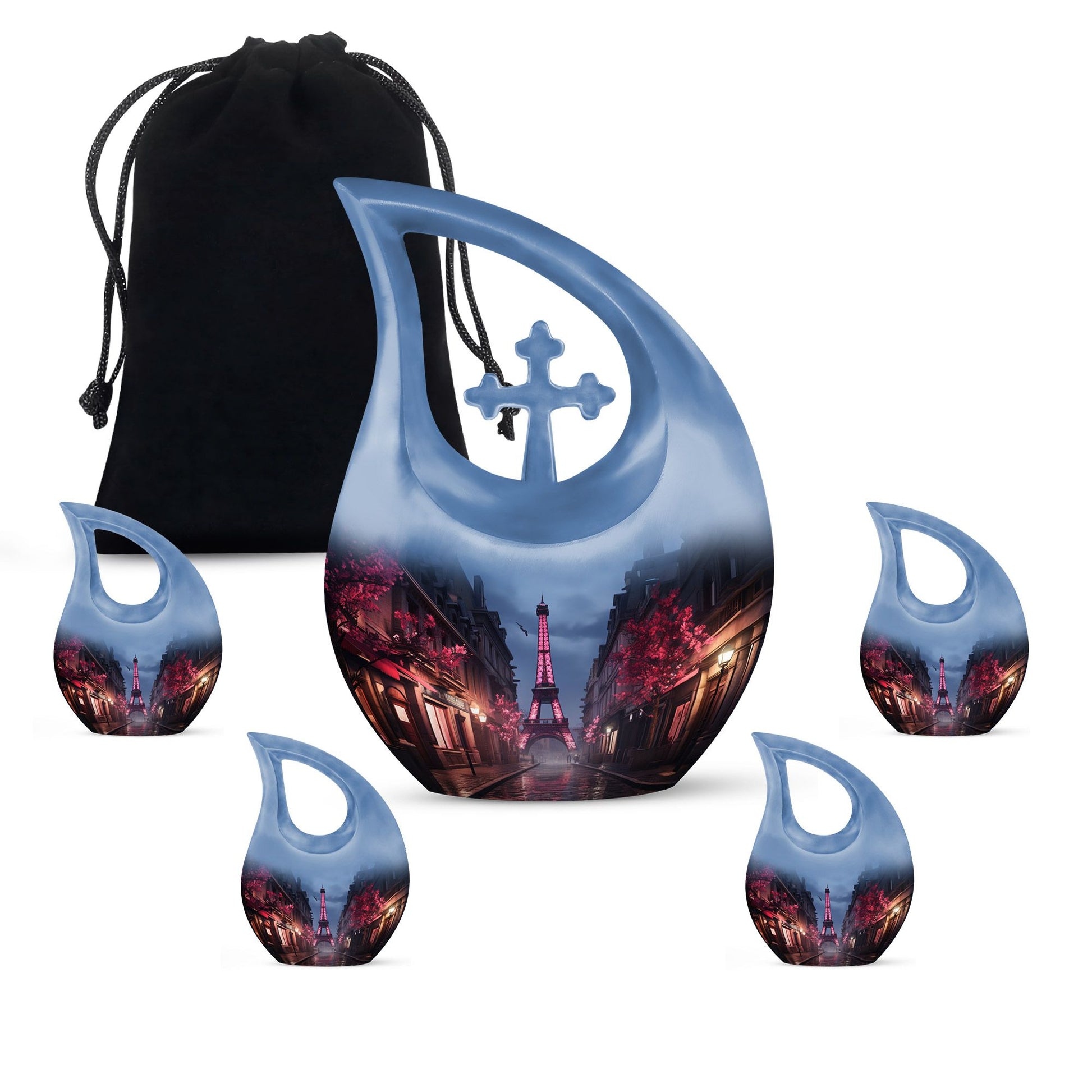 Eiffel Tower cremation urn for adults