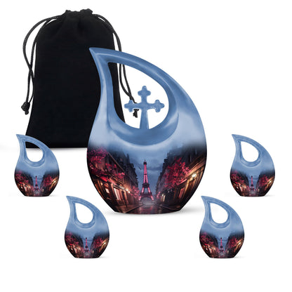 Eiffel Tower cremation urn for adults