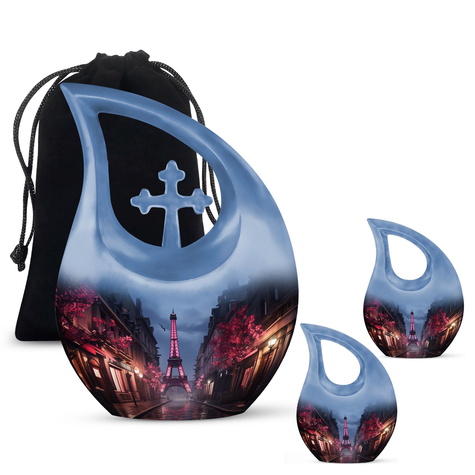 Eiffel Tower cremation urn for adults