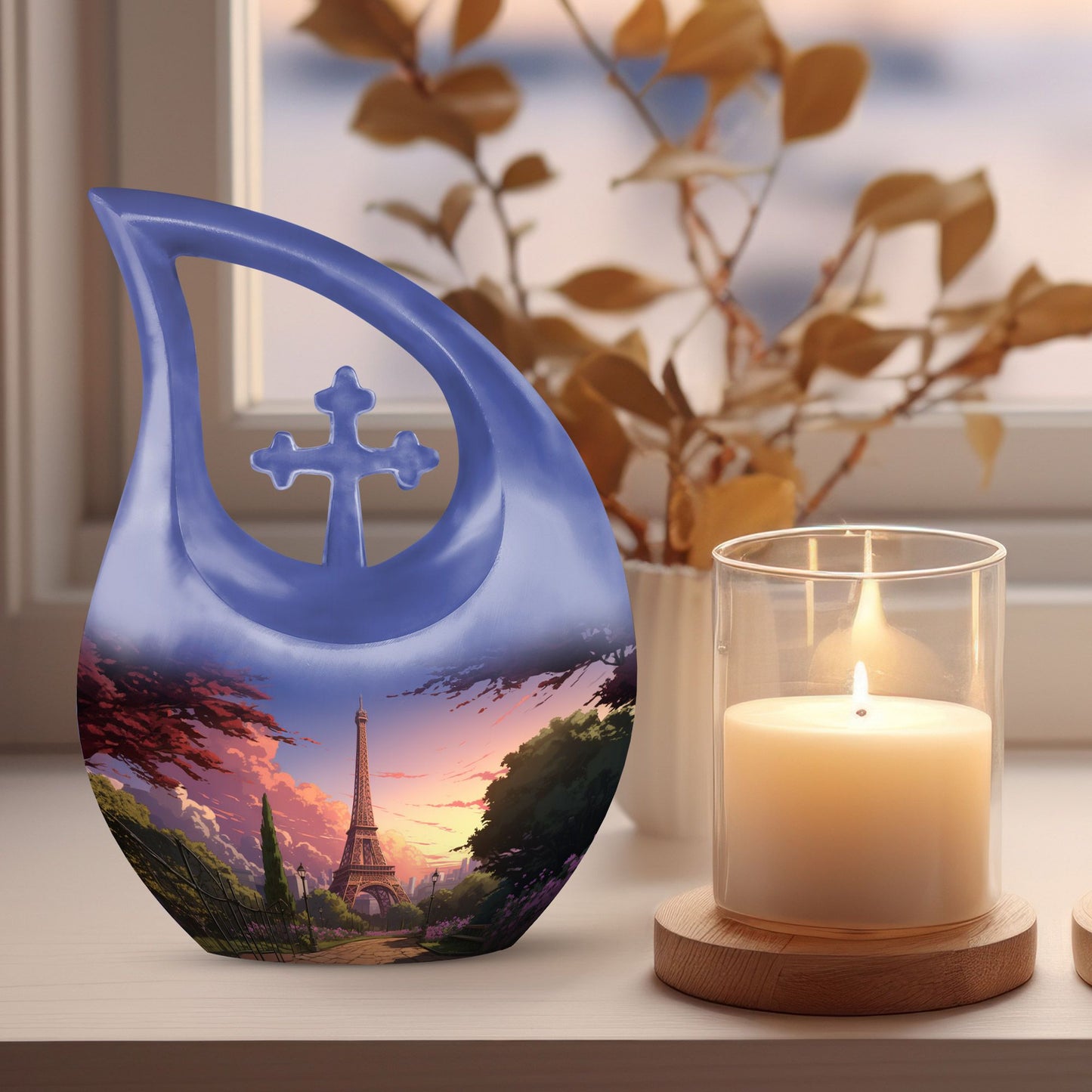 Eiffel Tower urn