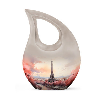 Eiffel Tower-themed Aluminium Mini Urn