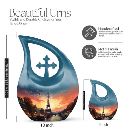 Eiffel Tower urn