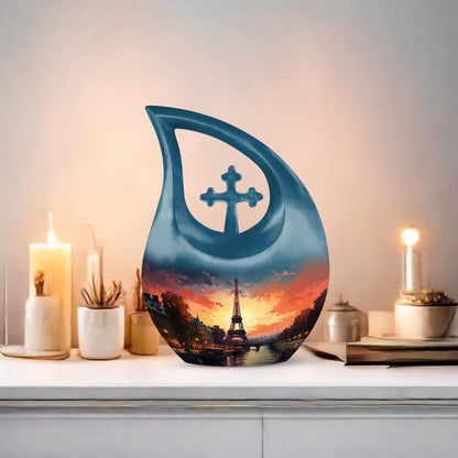 Eiffel Tower urn